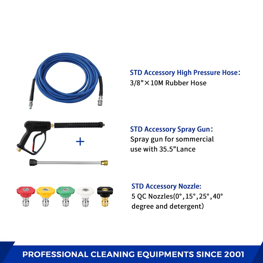 3200PSI 2.6GPM R1022A-LB-WH HONDA Engine Pressure Washer - Image 5