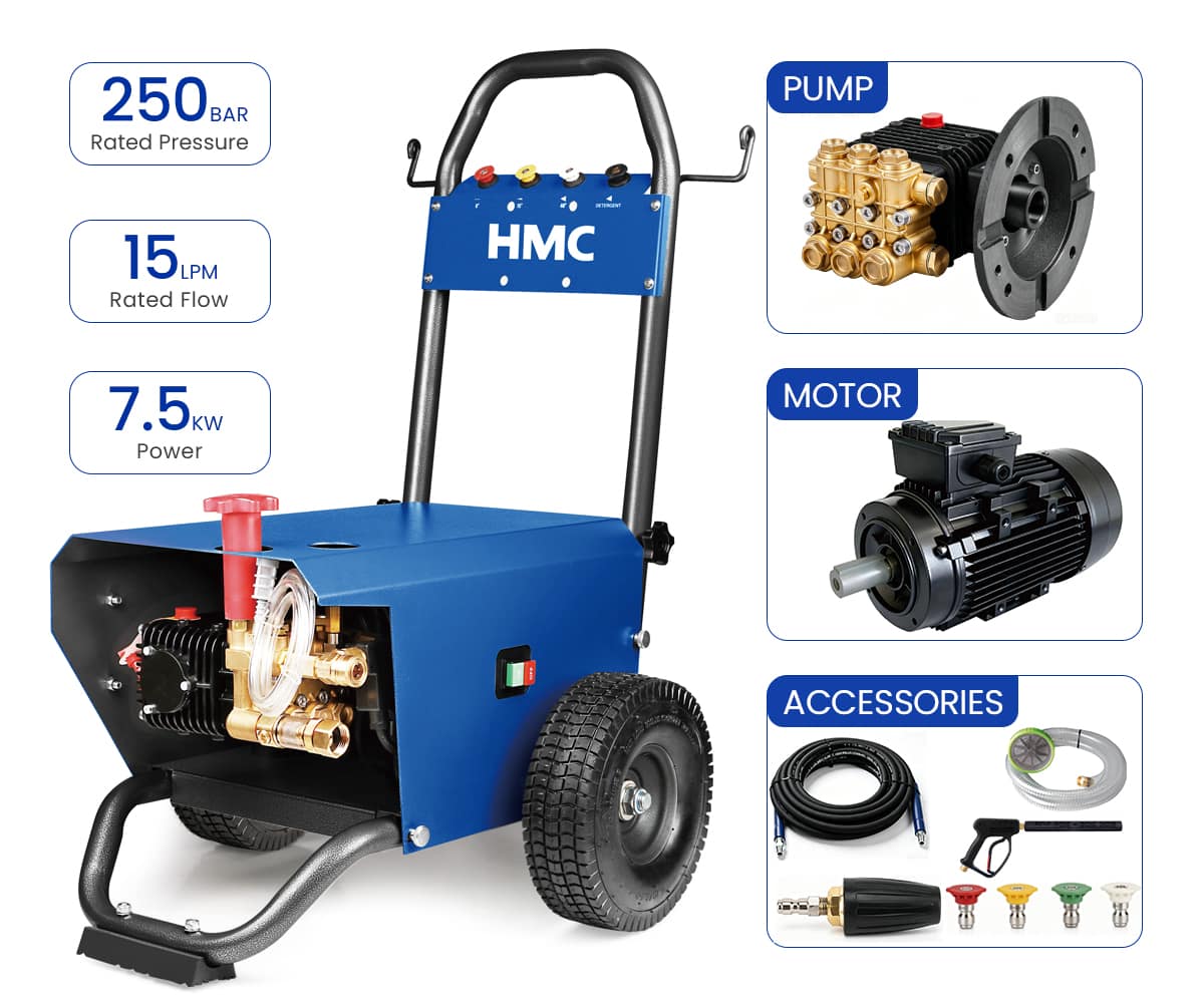 2900PSI 3.7GPM B1420TD-KL-W3 Pressure Washer