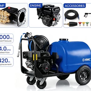 4000PSI  4.0GPM  MR1528TE-TBT-WR Pressure Washer