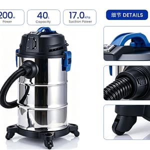 HMC V4012S-SL-SP Wet And Dry Vacuum Cleaner