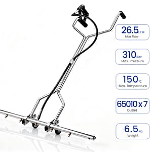 4500PSI 310BAR AF9063 7-Nozzle Water Broom  Power Pressure Washer