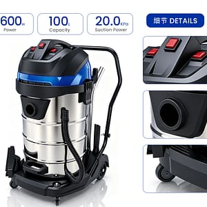 HMC V10036-SL-SP Wet And Dry Professional Commercial Vacuum Cleaner