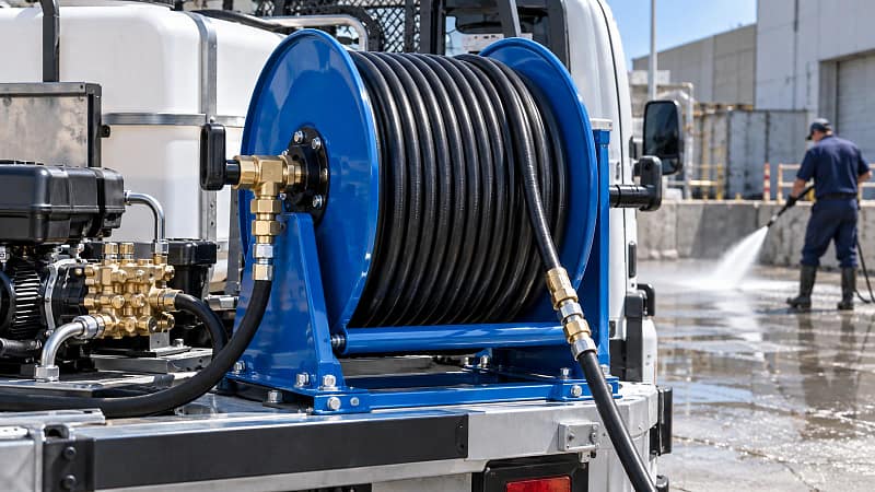 Hose Reel & Hose
