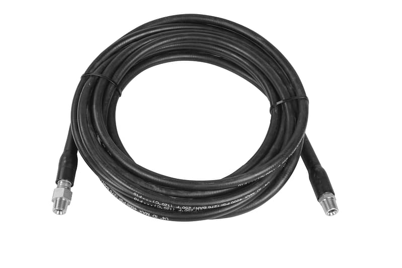 HMC AN1450S 1/4″Single Steel Wire Braid Rubber Hose,Smooth Surface