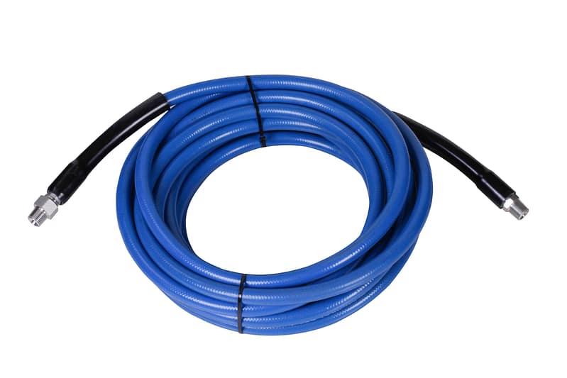 HMC AN2650GS 3/8″ Double Steel Wire Braid Rubber Hose,Smooth Surface