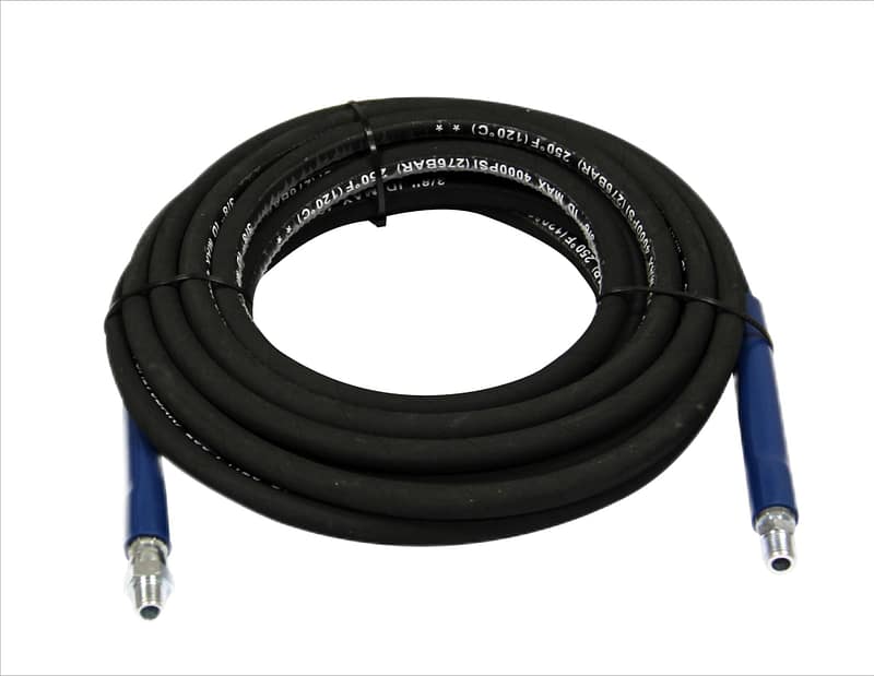 HMC AN3665 3/8″ Four Layer Steel Wire Braid Rubber Hose,Fabric Surface